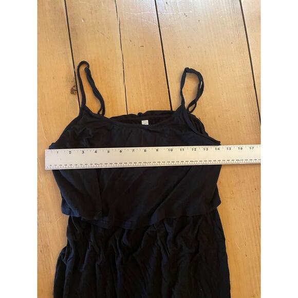 Lilbetter womens black maxi dress. side slits. size small. - Picture 6 of 7
